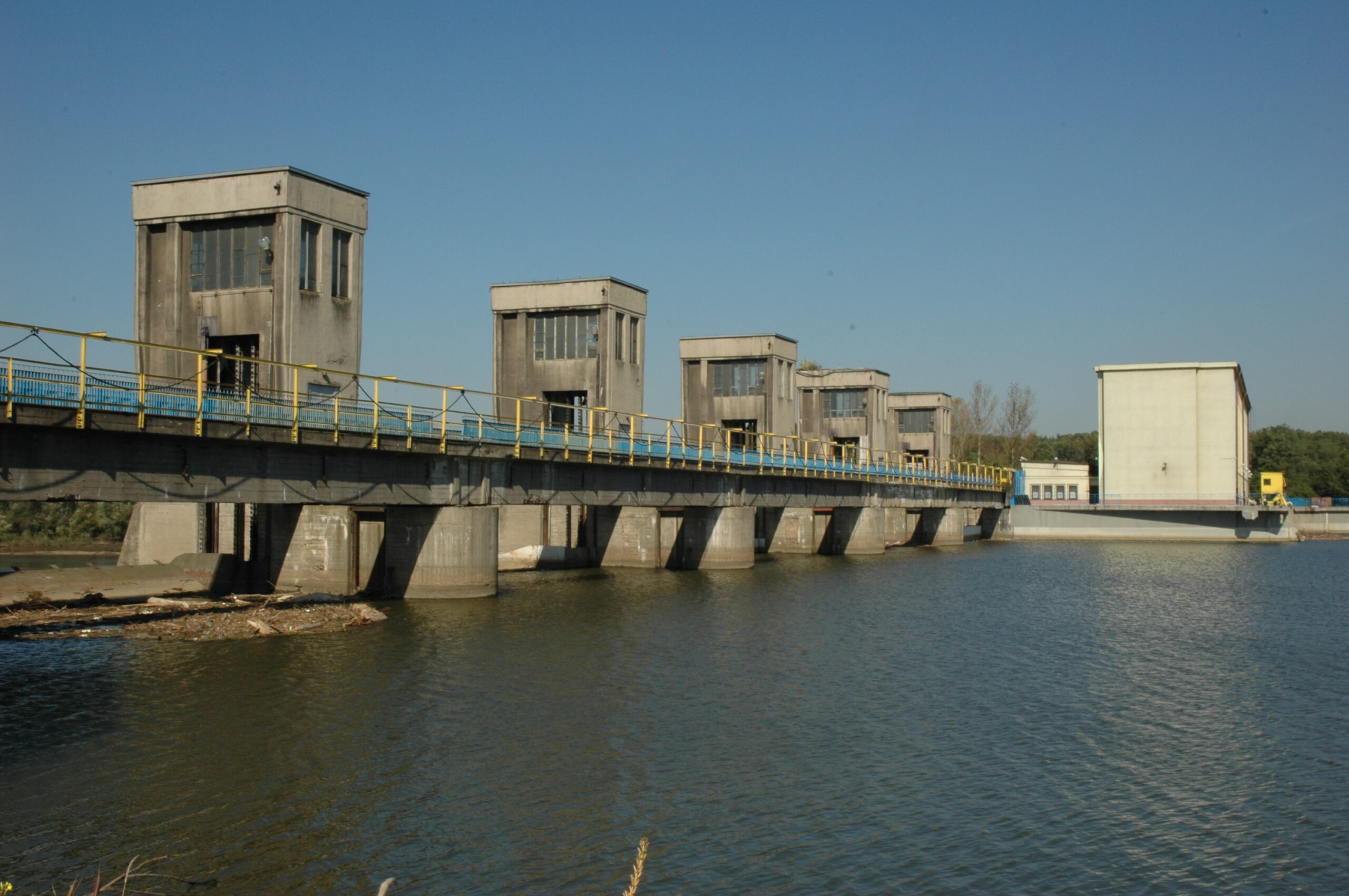 stopień wodny, brzeg dolny, budownictwo hydrotechniczne, projekt hydrotechniczny