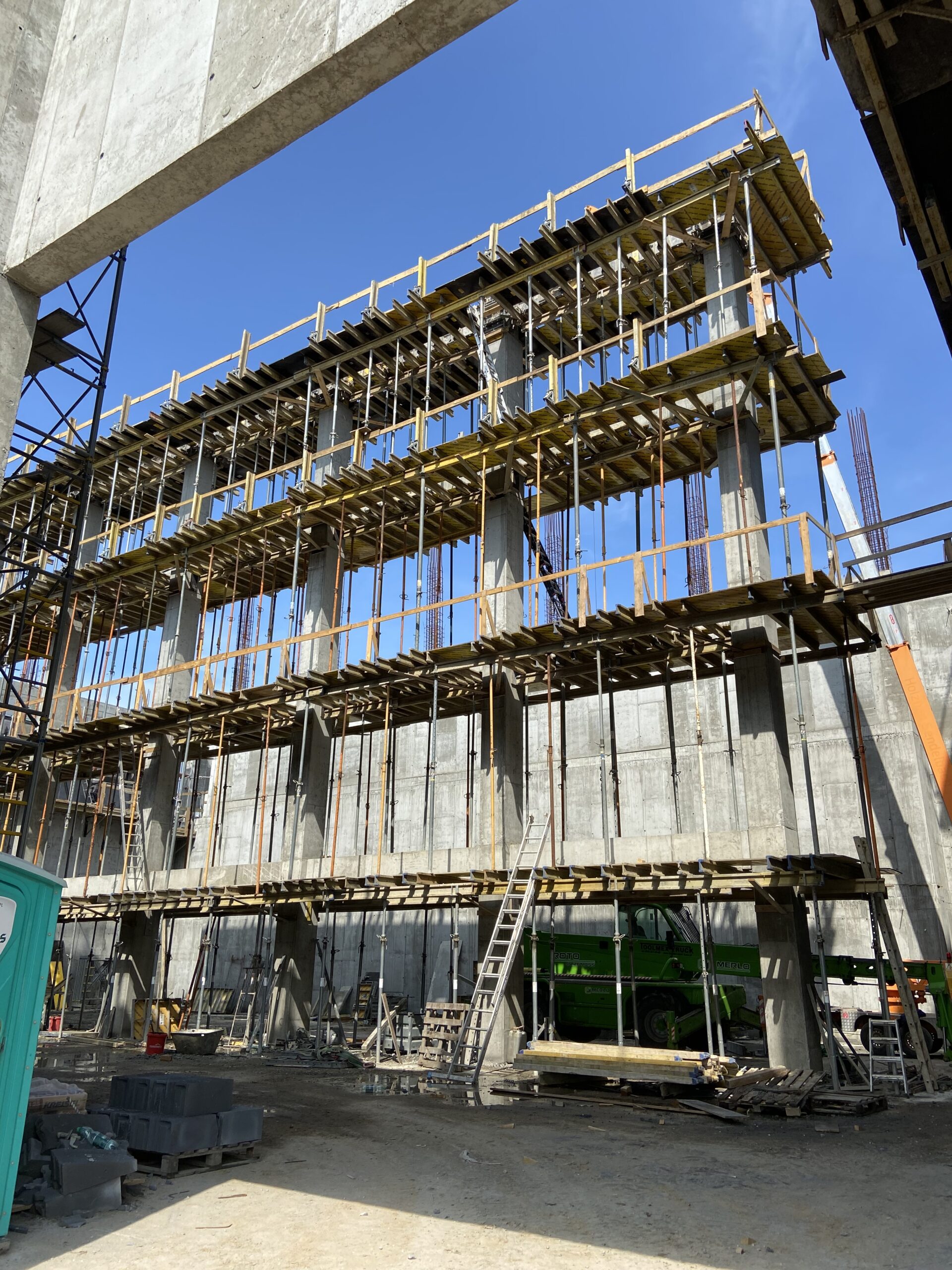 Zakład Produkcji Wyrobów Cukierniczych, Brześć, budownictwo przemysłowe, konstrukcje, konstrukcje stalowe, magazyn