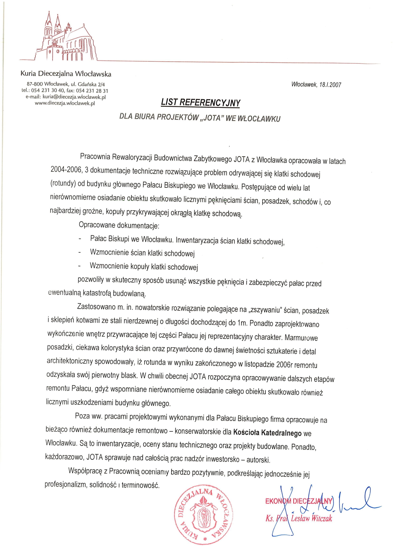 Referencje, projekt, biuro projektowe, biuro projektowe jota, andrzej tomaszewski, jota andrzej tomaszewski